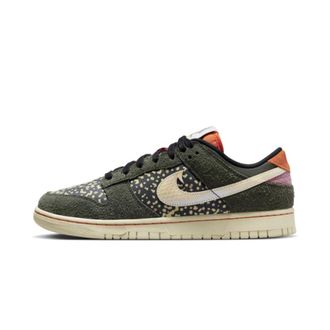 Nike Fitness, Heren, Groen, 42 EU, Leer, Dunk Low SE Gone Fishing Rainbow Trout