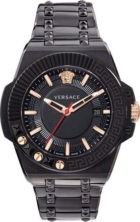 Versace VEDY00719 Mens Chain Reaction Watch - Black - One Size