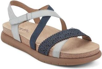 Earth Athena Sandal in Dark Blue at Nordstrom, Size 6.5