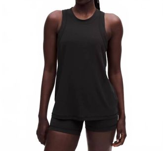 lululemon Jersey Training Tank Top In Black