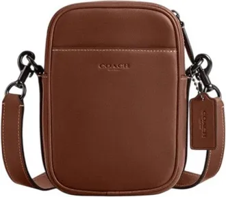 Coach Hitch Leather Crossbody Bag