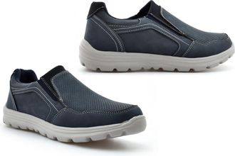 Generic Mens Memory Foam Shoes Size 6 Boys Shoes Size 9 Mens Memory Foam Shoe Slip On Shoe Slip On Lightweight Casual Sizes 6-12 Navy 6 UK