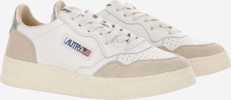 Autry Womens Sneakers Medalist Low Multi Cow Leather Trainers