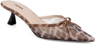 L'agence Palermo Pointed Toe Mule in Leopard at Nordstrom, Size 6.5
