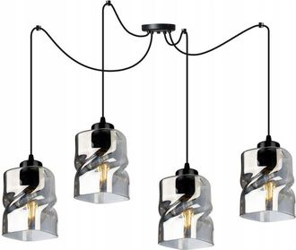 OEM L&aacute;mpara Colgante Ara&ntilde;a Moderna De Cristal