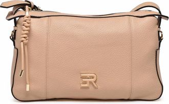 Ermanno Scervino Violeta Shoulder Bag with Textured Finish and Adjustable Strap