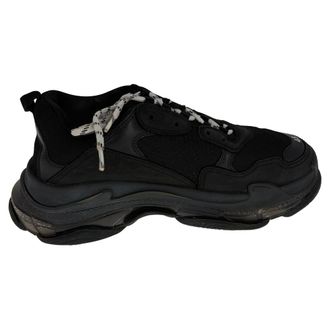 Balenciaga Pre-owned Mens Triple S Clear Sole Sneakers in Black - Size UK 11