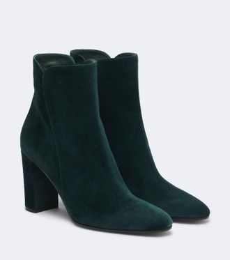 Gianvito Rossi Suede ankle boots