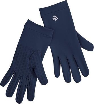 Coolibar UV Driving Gloves - UPF 50+ Sun Protection - Sawyer in Navy at Nordstrom, Size X-Small