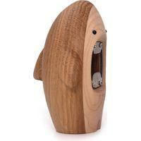 OEM Abrebotellas Decorativo De Madera Con Forma De Tibur&oacute;n, Ideal Para Cerveza, Vino Y Refrescos. 1 Unidad, Color Blanco. - Crezuo