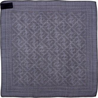 Fendi Fendi Ff Wool & Silk-Blend Bandana