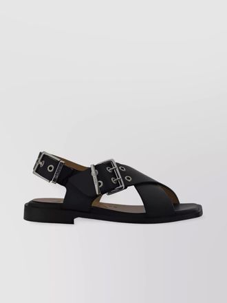 Ganni studded sandals