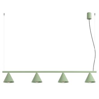 Sollux Lighting Ara&ntilde;a salvia acero alt. 215 cm