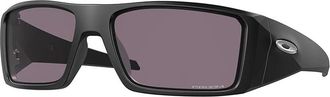 Oakley Heliostat Prizm Grey Zonnebril - Heren - Zonnebrillen - Zwart - 61 MM - Nylon - Accessoires
