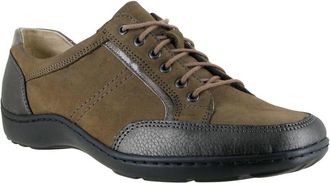 Waldl&auml;ufer Womens Jasmine Casual Walking Shoe In Dark Stone/pewter