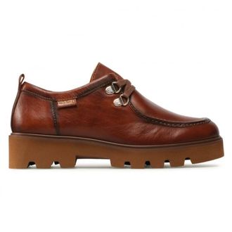 Pikolinos Stijlvolle Veterschoen voor Vrouwen - Dames - Veterschoenen - Bruin - 41 EU - Schoenen