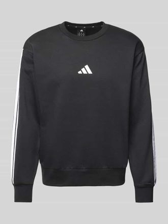 adidas Sweatshirt mit Label-Print in Black, Größe XXL