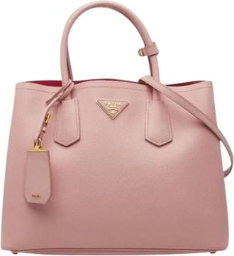 Prada Pre-owned Handbags, female, Pink, Size: ONE SIZE Pre-owned Vintage Shoulder Bag