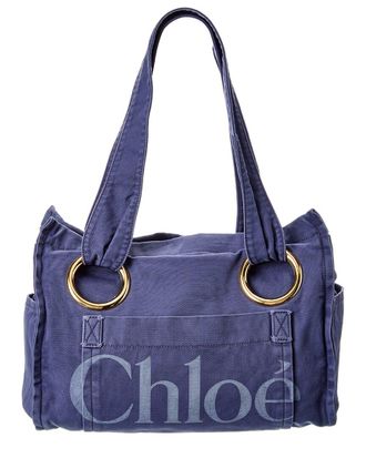 Chlo&eacute; Plage Canvas Tote