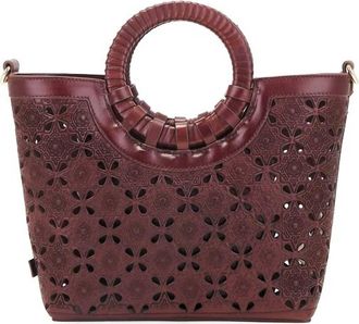 Cleobella Mercy Mini Bag Tote In Dark Brown