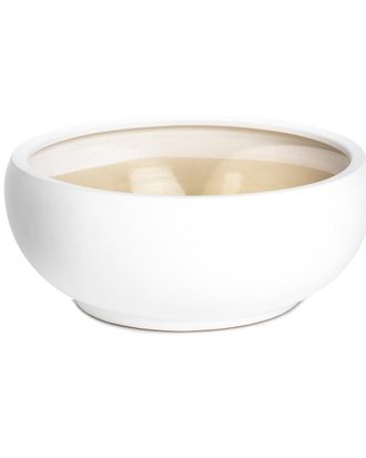 Zodax Nadu White Earthenware Decorative Bowl