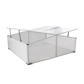 Berkfield Home Cold Frame 4 Lids 108x110x41 cm | Size: 108 x 110 x 41 cm