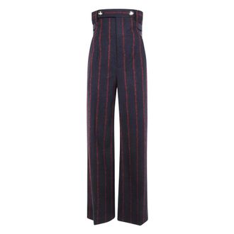 Vivienne Westwood Broeken, Dames, Veelkleurig, XS, Wol, Waisted Lauren Broek