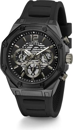 Guess Bracelet Horloge Multifunctionele Horloge Momentum Zwart 44 mm - Heren - Horloges - Zwart - ONE Size - Accessoires