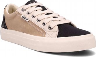Taos Womens Plim Soul Sneaker In Black/tan