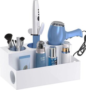 OEM Estuches Para Herramientas De Peluquer&iacute;a, Soporte De Mesa Para Secador De Pelo, Soportes Acr&iacute;licos Extra&iacute;bles Para Cepillos, Aptos Para Rizadores, Her