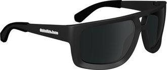 Calvin Klein Mens Sunglasses Rectangular Frame - Black - One Size