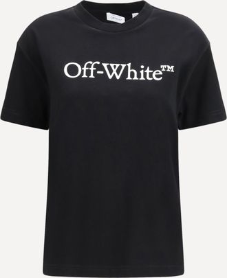 Off-white T-shirt Big Logo Bookish Woman XS