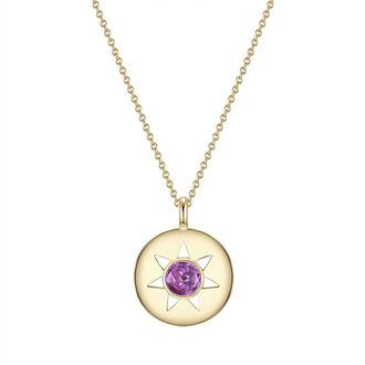 Glanzst&uuml;cke M&uuml;nchen Womens Sterling Silver Necklace - Gold - One Size