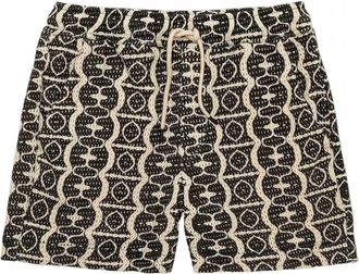 OAS Mens Hypnotise Net Shorts In Black