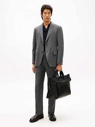Tommy Hilfiger Textured Wool Blend Suit