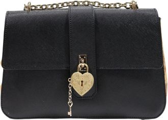 Alviero Martini 1A Classe Large Bag L Lg 33 T407 - Dames - Schoudertassen - Zwart - ONE Size - Katoen - Tassen