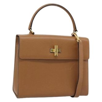 Celine Pre-owned Handbags, female, Brown, Size: ONE SIZE Pre-owned Vintage Hand Bag