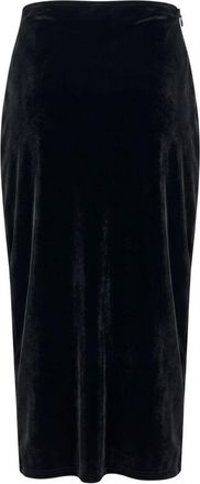 Philipp Plein Black Cotton Women Womens Skirt