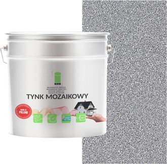 OEM Enlucido De Mosaico De Resina Plateada, Clase 1, Resistente A Las Heladas, Mosaico Premium, 7 Kg