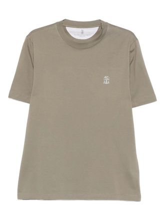 Brunello Cucinelli Jersey T-Shirt With Logo