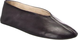 The Row Stella Leather Flat