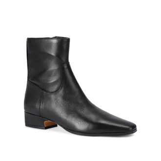 Steve Madden Womens Leather Dusty Black Boots - Size UK 3