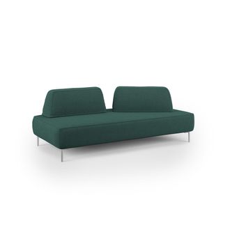 Divani.Store Newton Sof&aacute; Modular Con Respaldos Removibles 167 Cm Verde