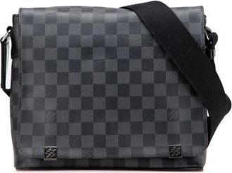 Louis Vuitton Pre-owned Cross Body Bags, male, Black, Size: ONE SIZE Pre-owned Plastic louis-vuitton-bags