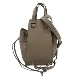 Loewe Pre-owned Bucket Bag - Dames - Vintage Tas - Grijs - ONE Size - Leer - Vintage
