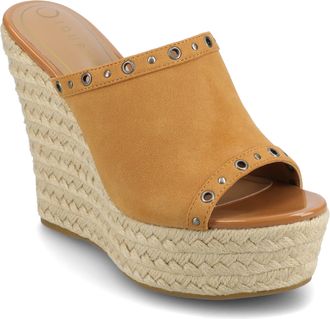 Journee Collection Journee Womens Yari Espadrille Wedge Sandals