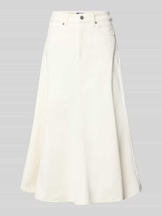 Scotch & Soda Maxirock mit Eingrifftaschen in Weiss, Gr&ouml;&szlig;e XL