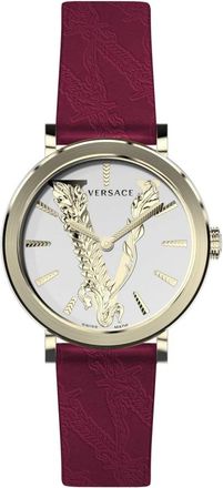 Versace Virtus Barocca Horloge - Dames - Horloges - Grijs - ONE Size - Accessoires