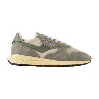 Autry Reelwind Lage Sneakers - Heren - Sneakers - Groen - 45 EU - Leer - Schoenen