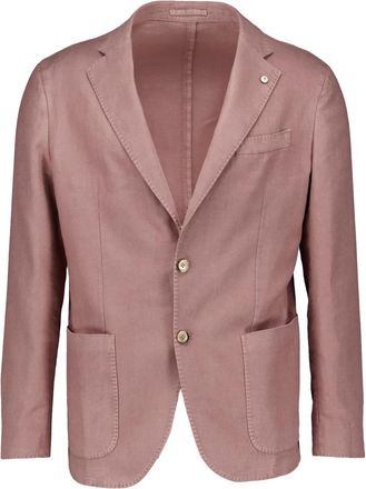 Lubiam 65160 2837 Blazer - Heren - Blazers - Roze - XL - Jassen